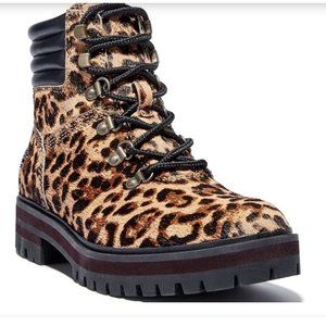 TIMBERLAND/New Timberland London square cheetah pattern Size Women's 8/men's 6.5